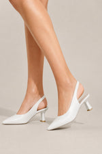 Women’s Pointed Toe Slingback Heels