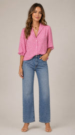 Women’s Printed Half Sleeve Blouse