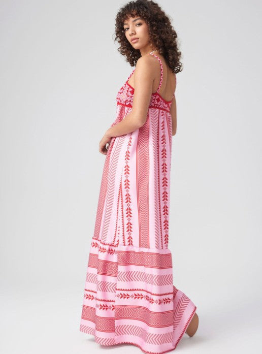 Women's Printed Maxi Dress