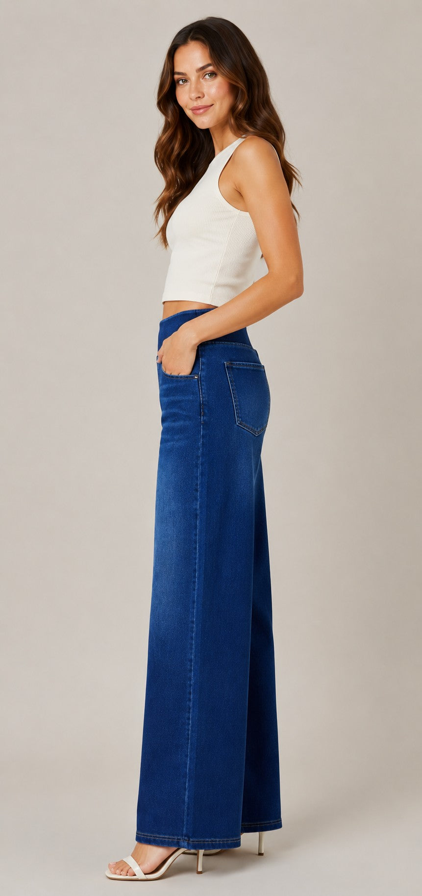 Women's Relax Fit Wide Leg Pants