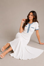 Women's Ribbed Knit Maxi Dress