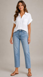 Women’s Short Sleeve Button-Up Shirt
