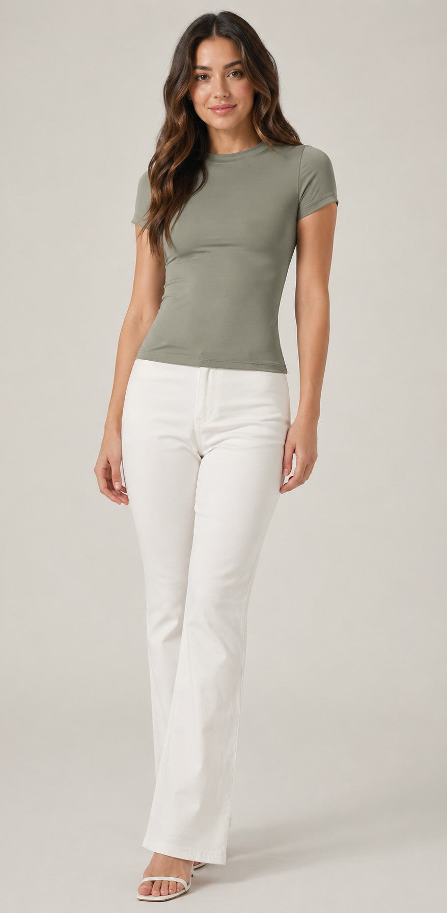 Women’s Short Sleeve Crew Neck Top
