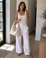 Woven Leather Hobo Bag for Women