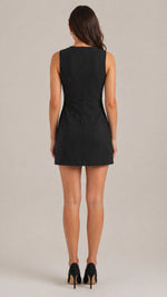 Women’s Sleeveless Front Button Mini Dress