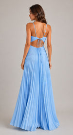 Women’s Sleeveless Pleated Maxi Dress