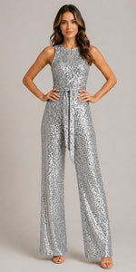 Women’s Sleeveless Round Neck Jumpsuit