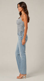 Women's Sleeveless Ruched Cami Top