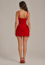 Women’s Sleeveless Square Neck Mini Dress