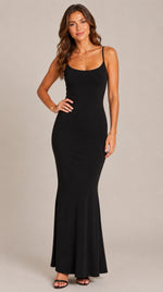 Women's Sleeveless Thin Strap Maxi Dress