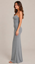 Women's Sleeveless Thin Strap Maxi Dress