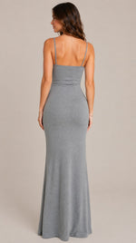 Women's Sleeveless Thin Strap Maxi Dress
