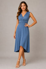 Women’s Sleeveless V-Neck Maxi Dress
