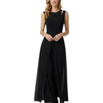 Women's Sleeveless Wide-Leg Jumpsuit