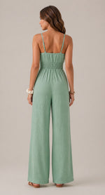 Women’s Thin Strap Wide Leg Jumpsuit