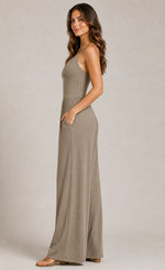 Women's Spaghetti Strap Wide-Leg Jumpsuit