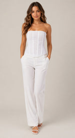 Women’s Strapless Corset Top