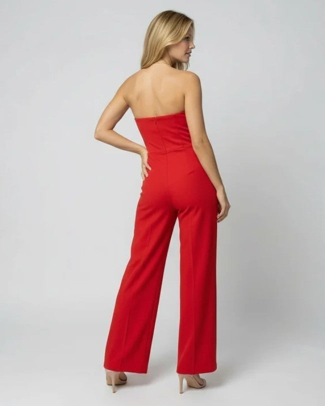 Women's Strapless Jumpsuit