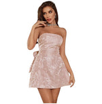 Women’s Strapless Mini Dress