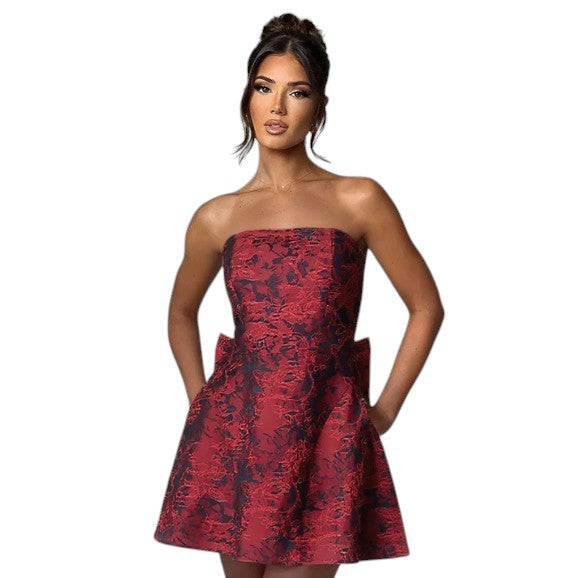 Women’s Strapless Mini Dress