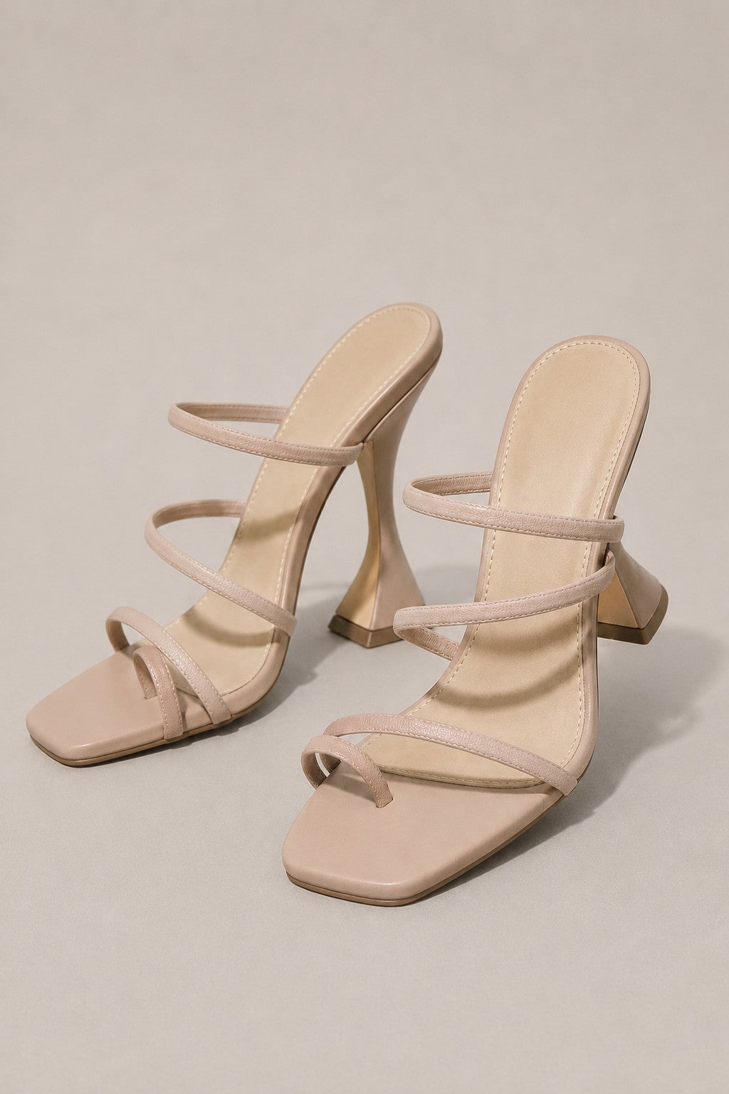 Women's Strappy Mule Heels