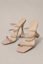 Women's Strappy Mule Heels