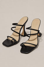Women's Strappy Mule Heels