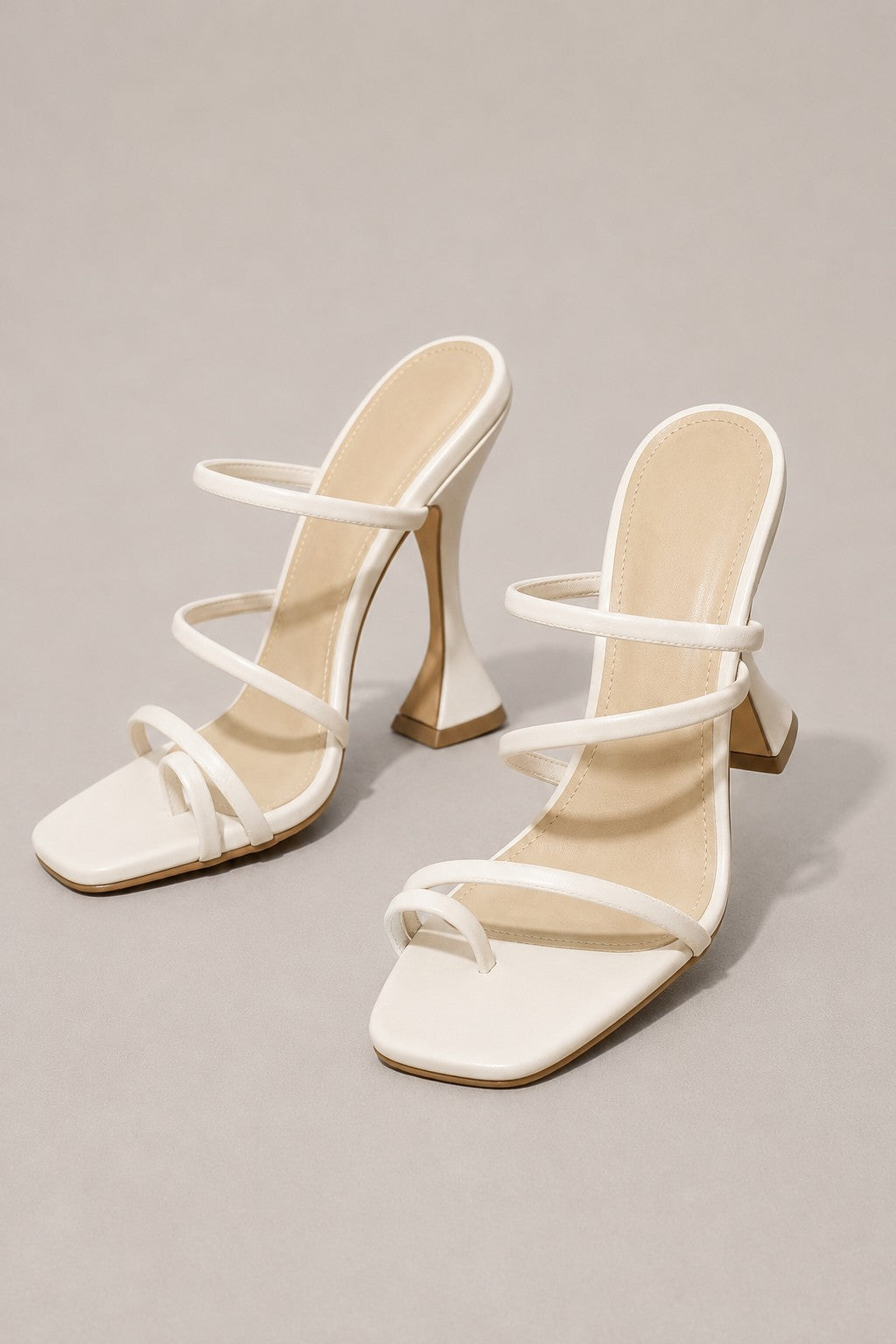 Women's Strappy Mule Heels