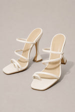 Women's Strappy Mule Heels