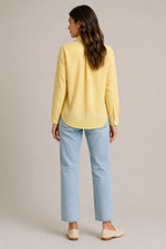 Women’s Striped Collared Long Sleeve Shirt