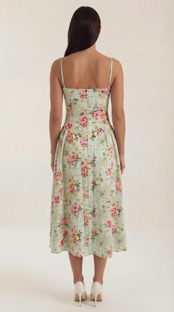 Women's Thin Strap A-Line Dress