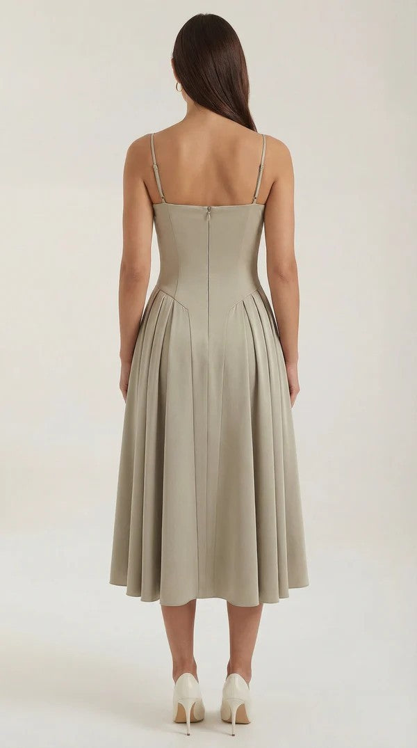 Women's Thin Strap A-Line Dress