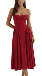 Women's Thin Strap A-Line Dress