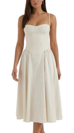 Women's Thin Strap A-Line Dress