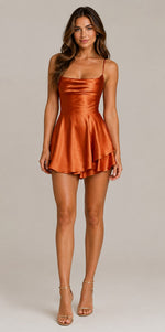 Women’s Thin Strap Fitted Mini Dress