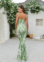 Women's Tie Strap Maxi Dress
