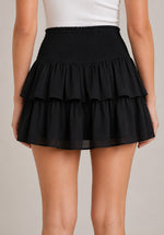 Women’s Tiered Ruffle Mini Skirt