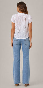 Women’s V-Neck Short Sleeve Blouse