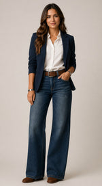 Women’s Wide Leg Denim Pants