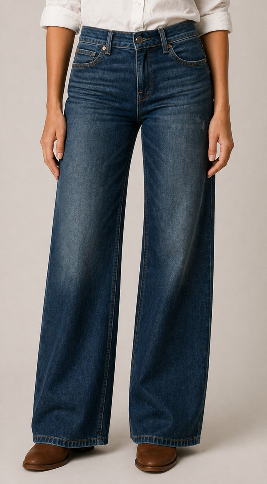 Women’s Wide Leg Denim Pants