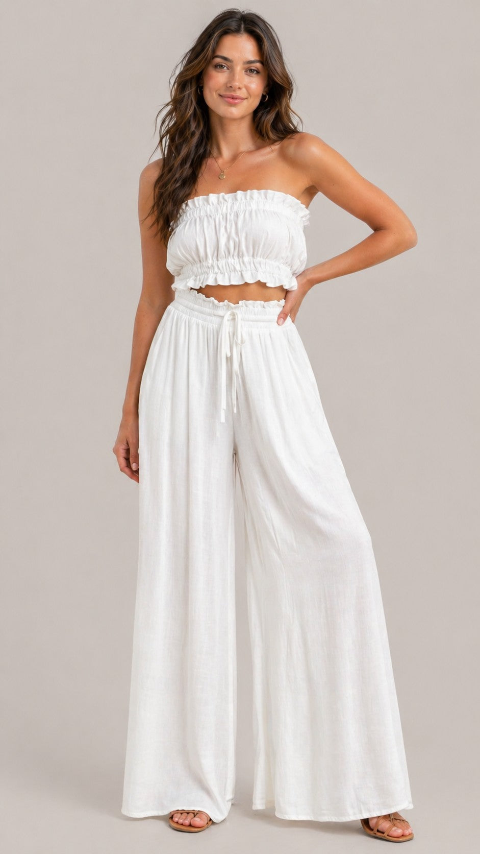 Women’s Wide Leg Drawstring Pants
