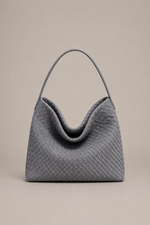 Woven Hobo Bag for Women – Slouchy Shoulder Handbag