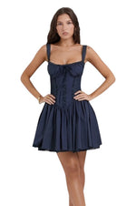 Women's Corset Bodice Mini Dress