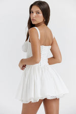 Women's Corset Bodice Mini Dress